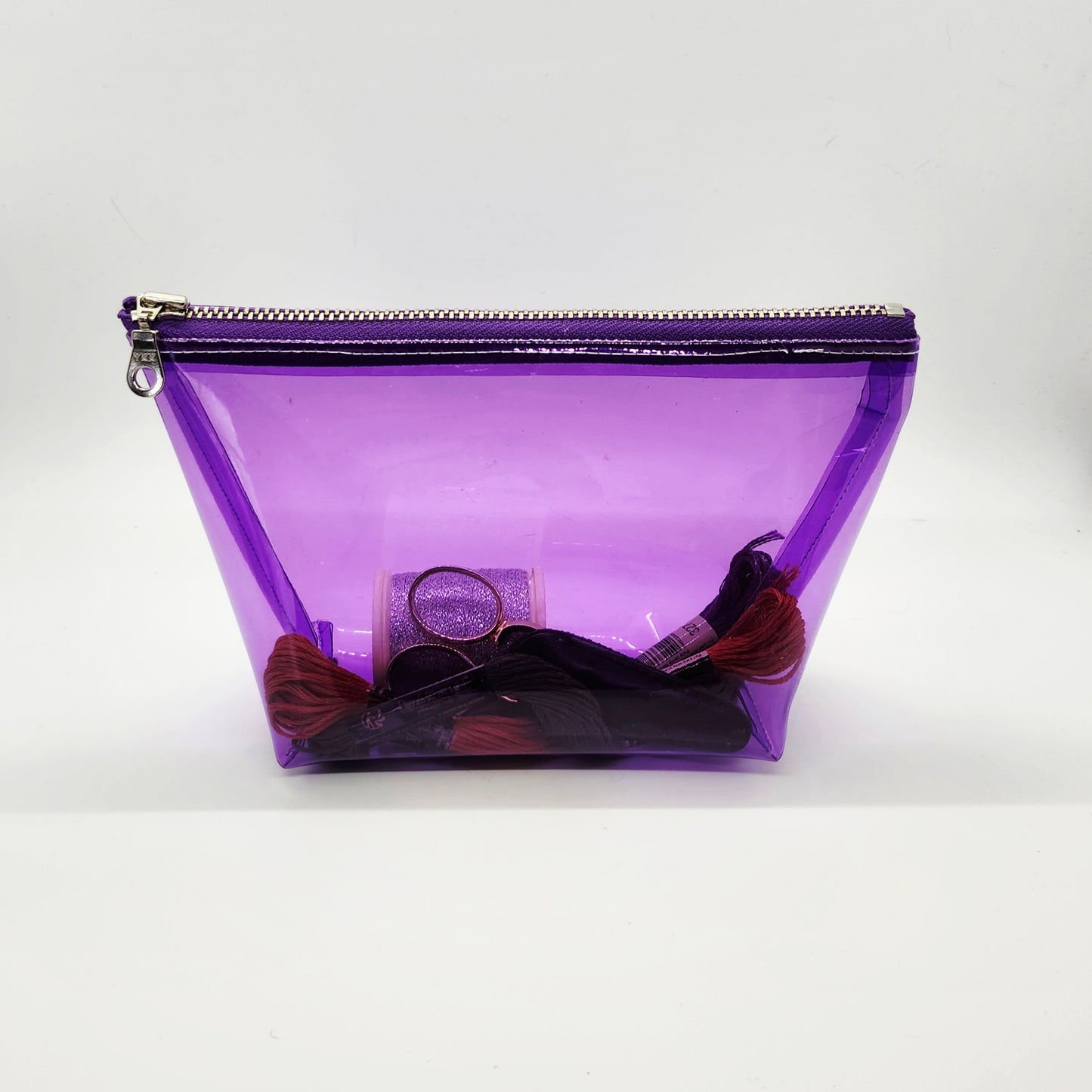 Jelly Vinyl Standup Zip Bag