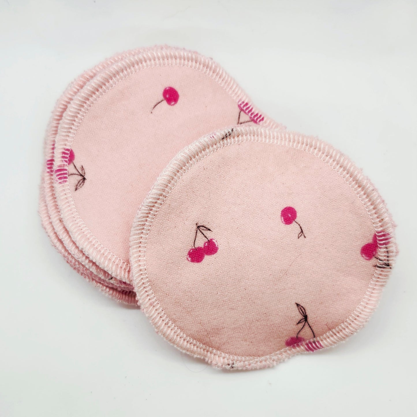 Reusable Cotton Flannel + Terry Cloth Face Rounds, Makeup Remover Pads, 7 Day Pack