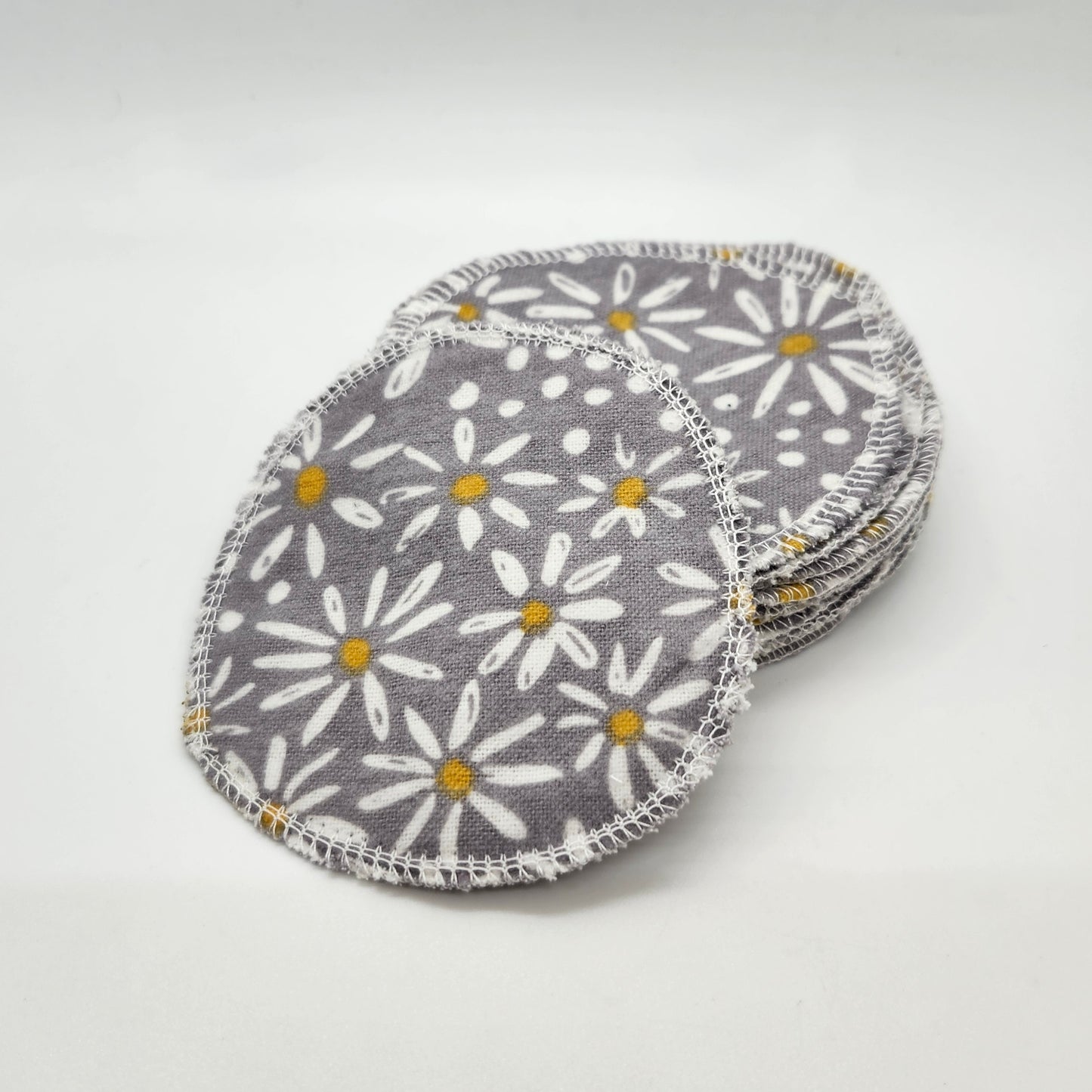 Reusable Cotton Flannel Face Rounds, Makeup Remover Pads, Zero Waste, 7 Day Pack