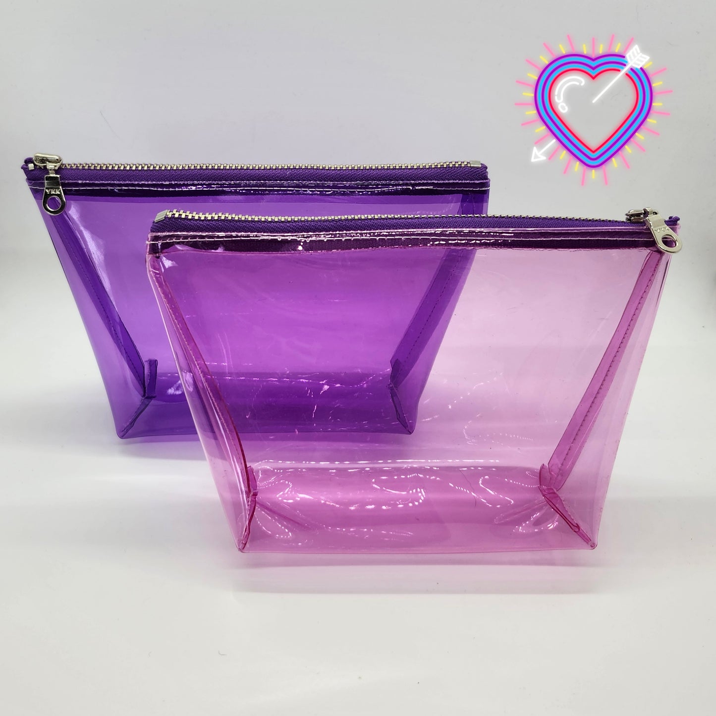 Jelly Vinyl Standup Zip Bag