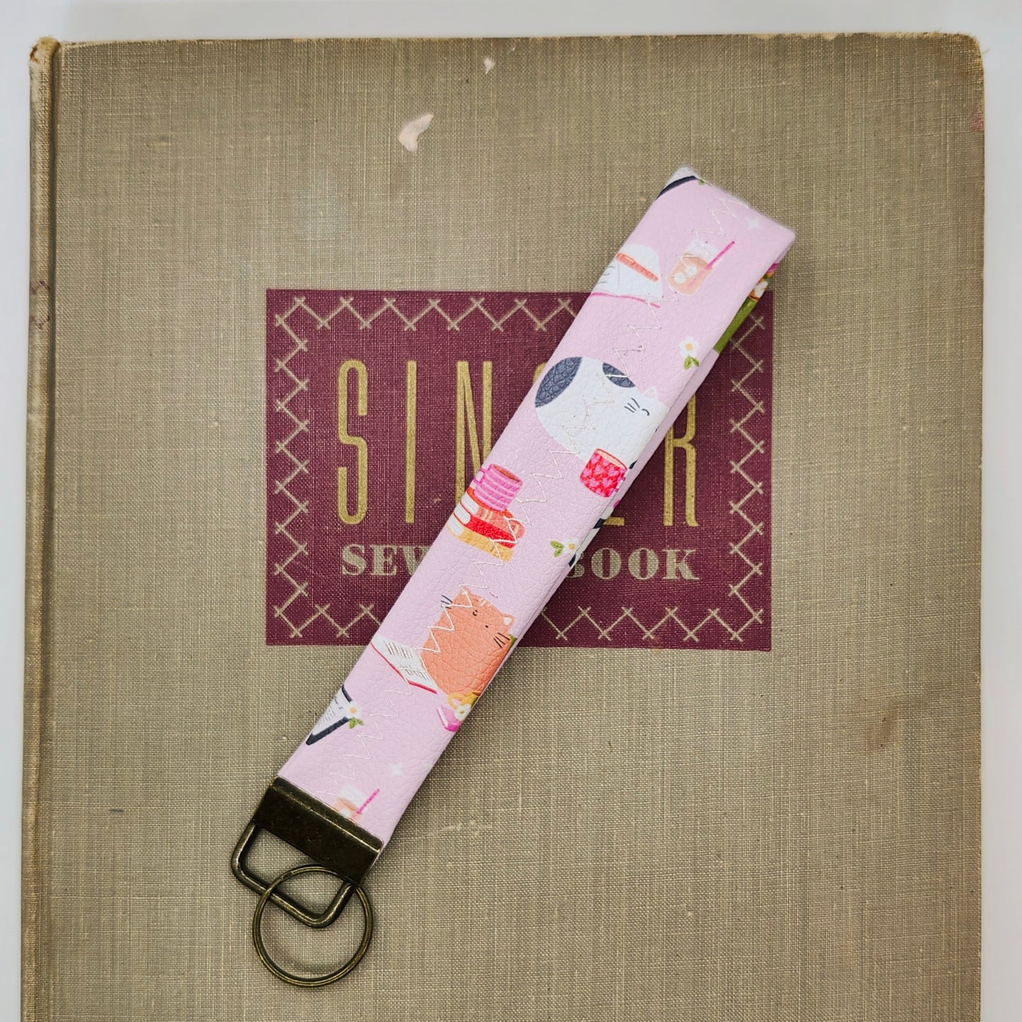 Vegan Leather Key Fobs | Wristlet Keychain Accessory