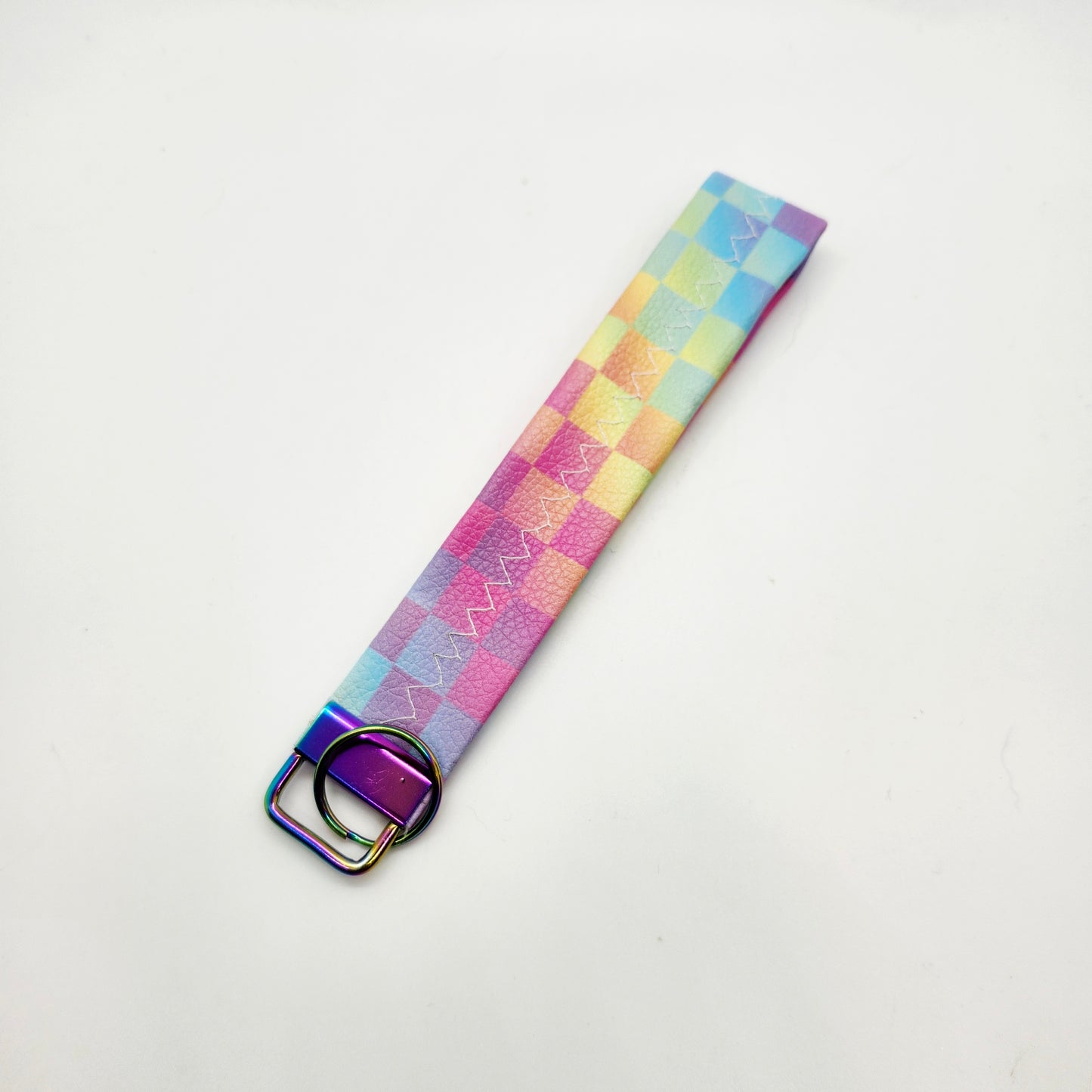 Vegan Leather Key Fobs | Wristlet Keychain Accessory