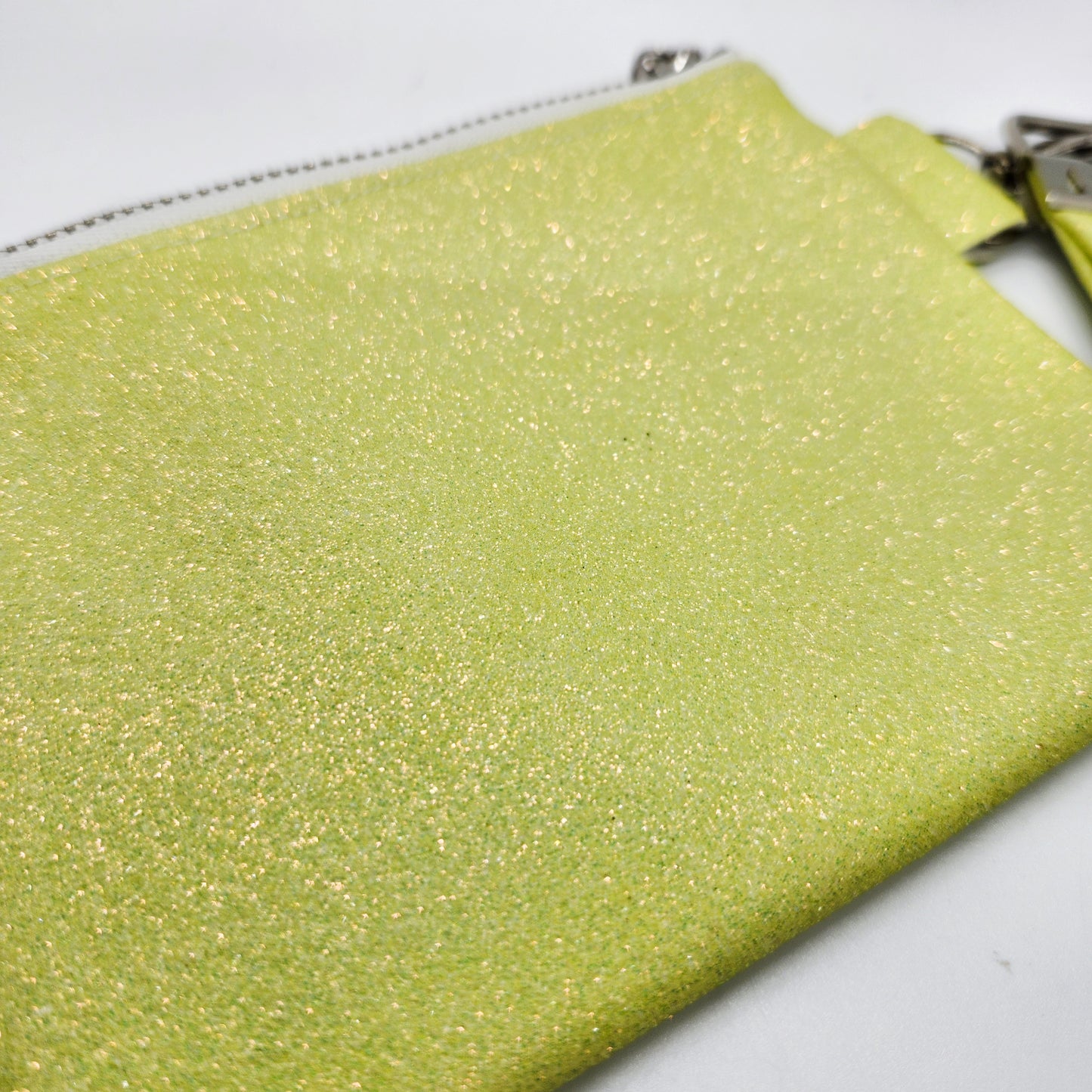Honeydew Sparkles Wristlet with Key Fob Accessory