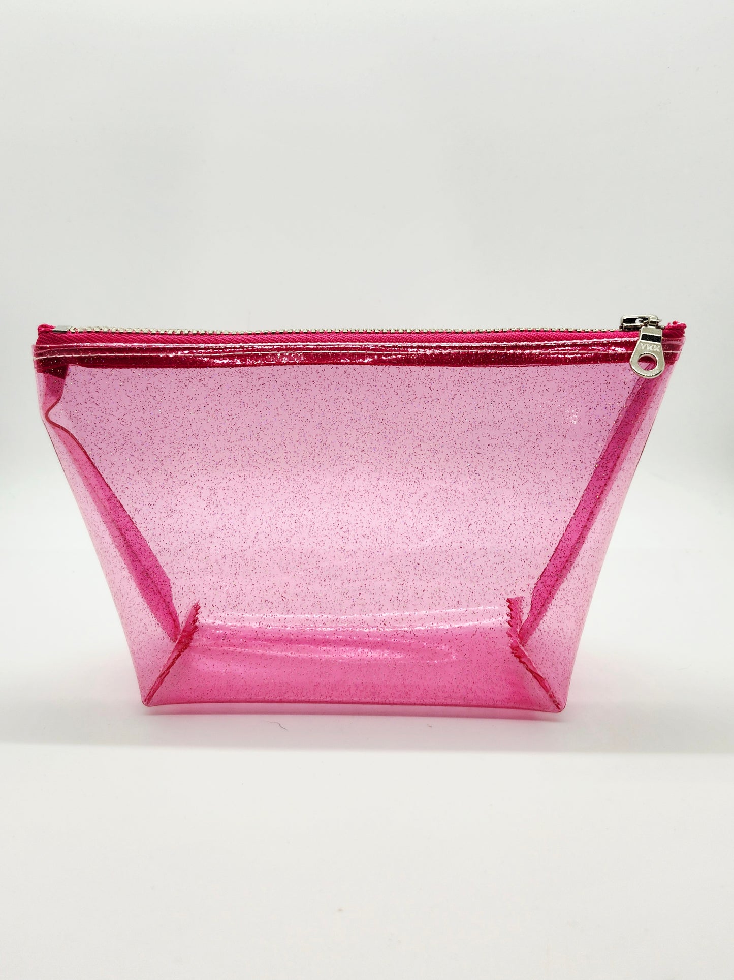 Jelly Vinyl Standup Zip Bag, Sparkle Edition