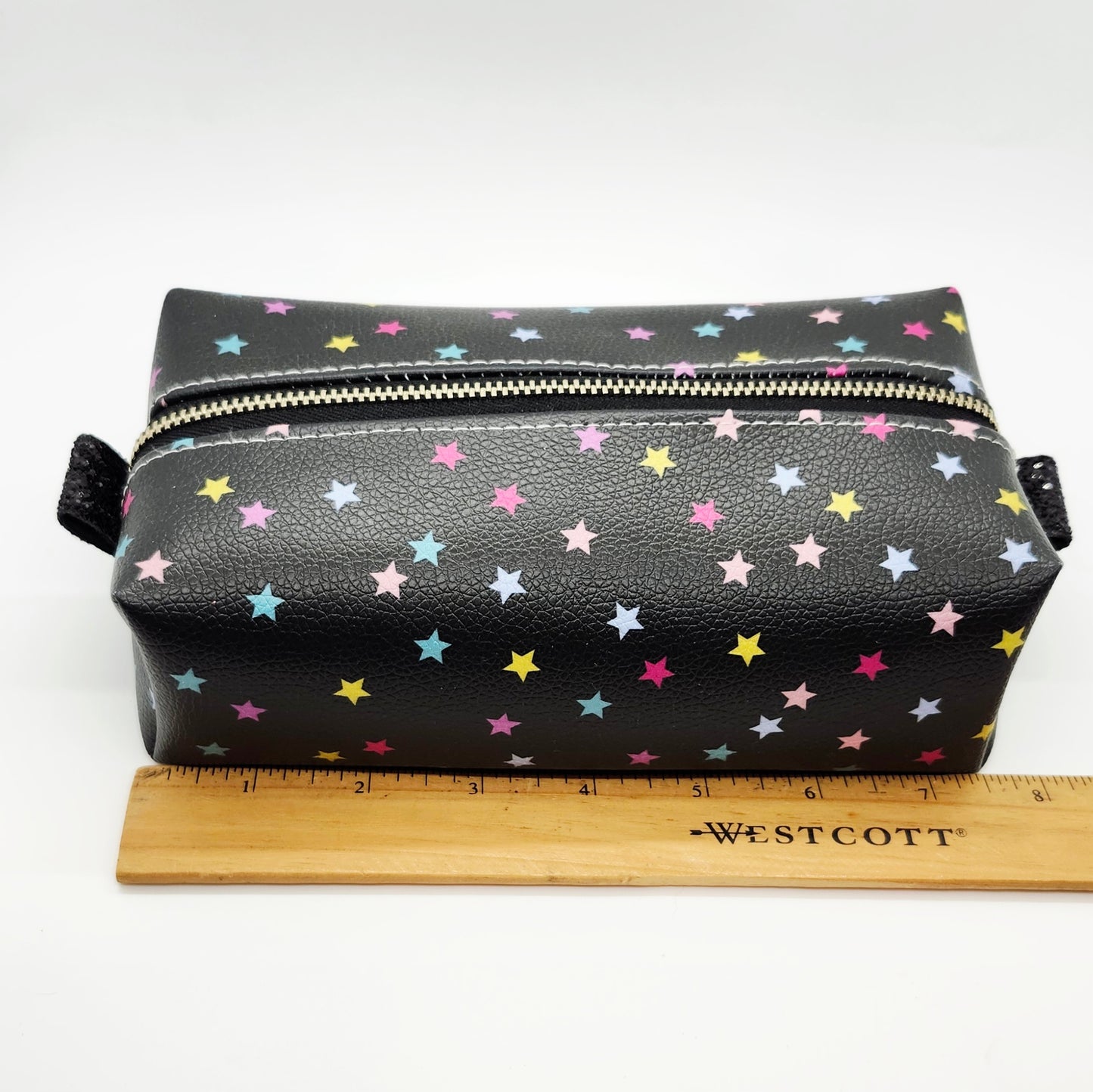 Magical Stars Large Boxy Vinyl Bag