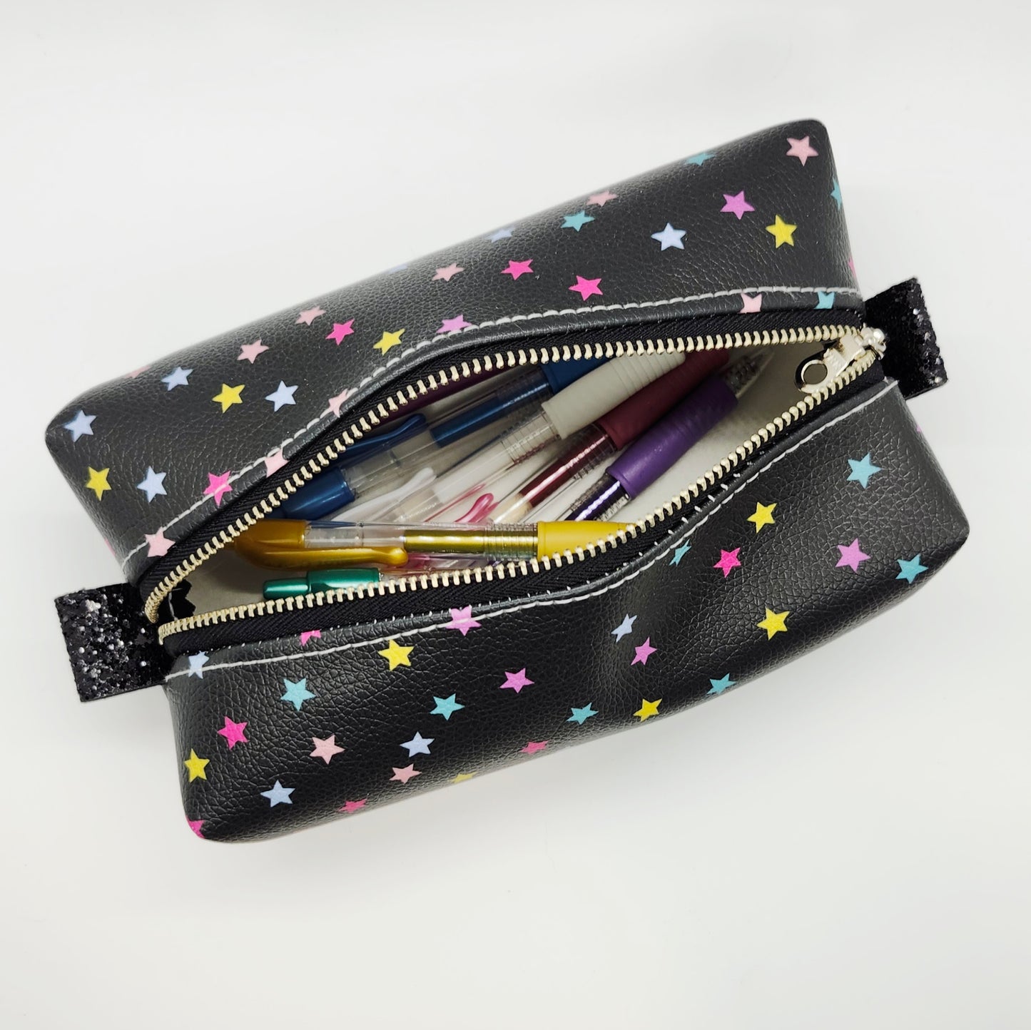 Magical Stars Large Boxy Vinyl Bag